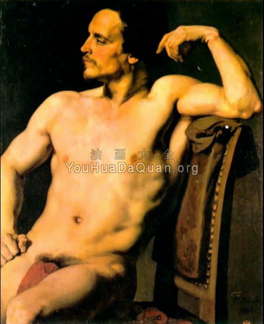 The Wrestler Meissonier - 保罗·雅克·艾梅·博德里